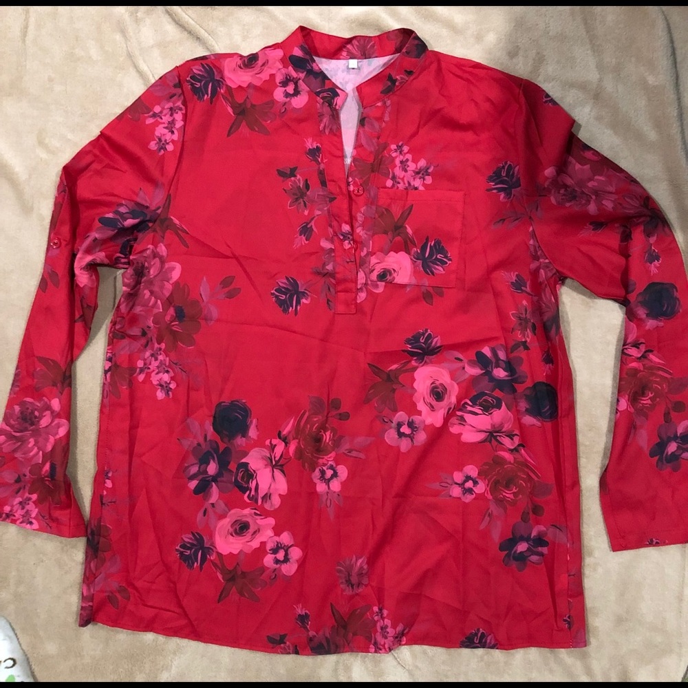 Floral blouse